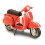 Toyway Red Sixties Scooter Diecast Model TW41500 1