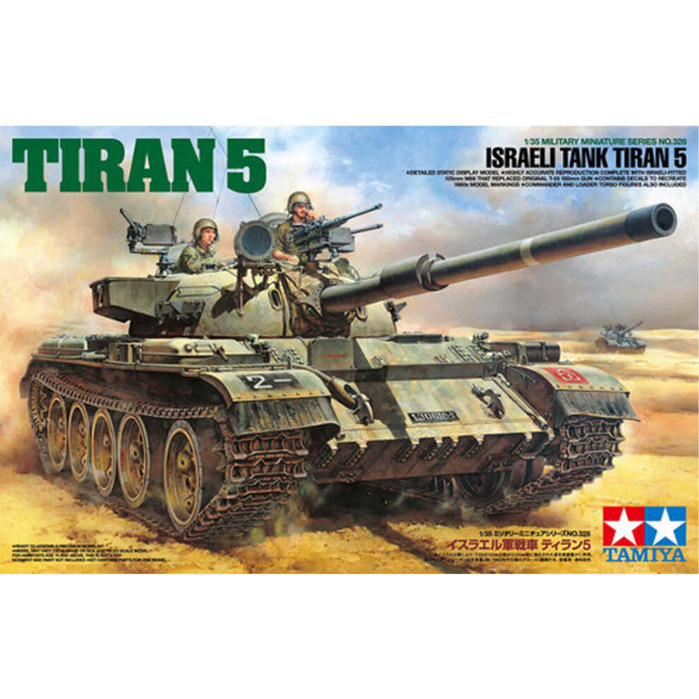 Tamiya 35328 Tiran 5 Israeli Tank 1:35 Model Kit - Pre Order