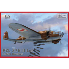 IBG Models 72515 PZL PZL.37B II Los - Polish Medium Bomber 1:72 Model Plane Kit