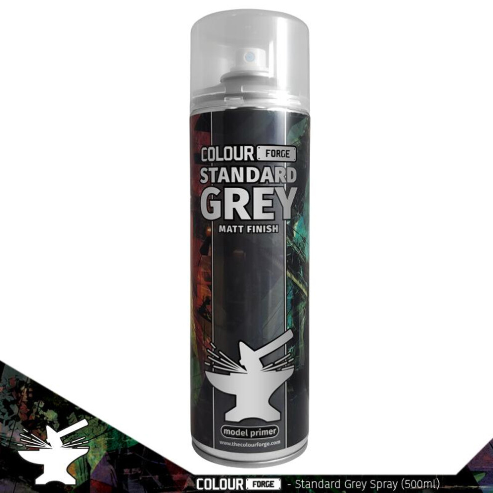 Colour Forge Standard Grey Spray 500ml | Primer UK Only | Warmodels - Image 7