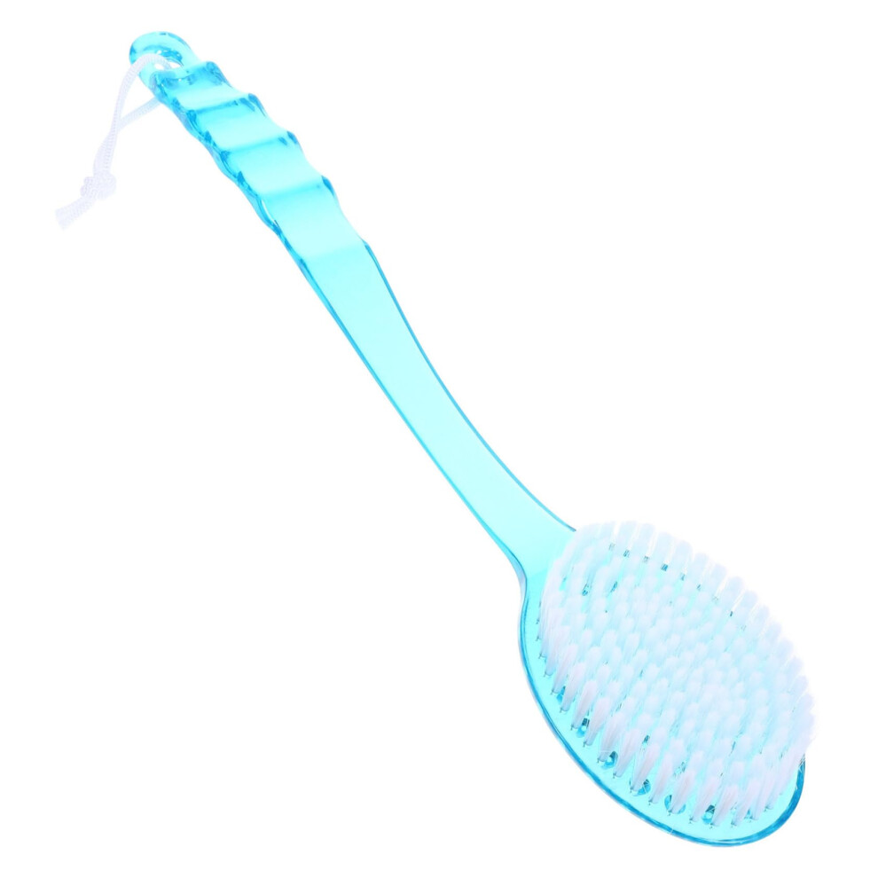 Back Scrubber Shower Brush with Long Ergonomic Handle and Soft Bristles for Gentle Exfoliation