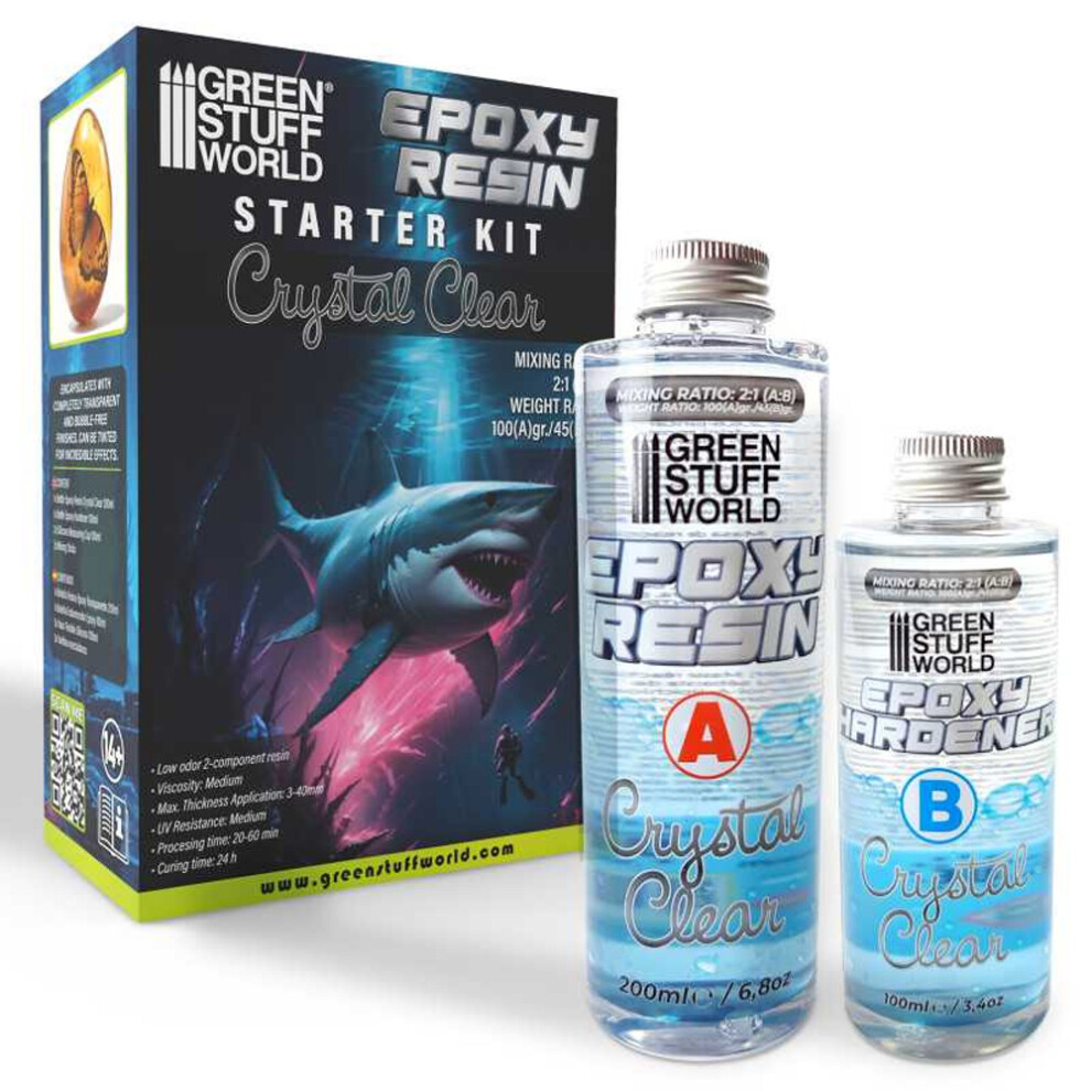 Green Stuff World Clear Epoxy Resin Two-Part 10624 - Image 4