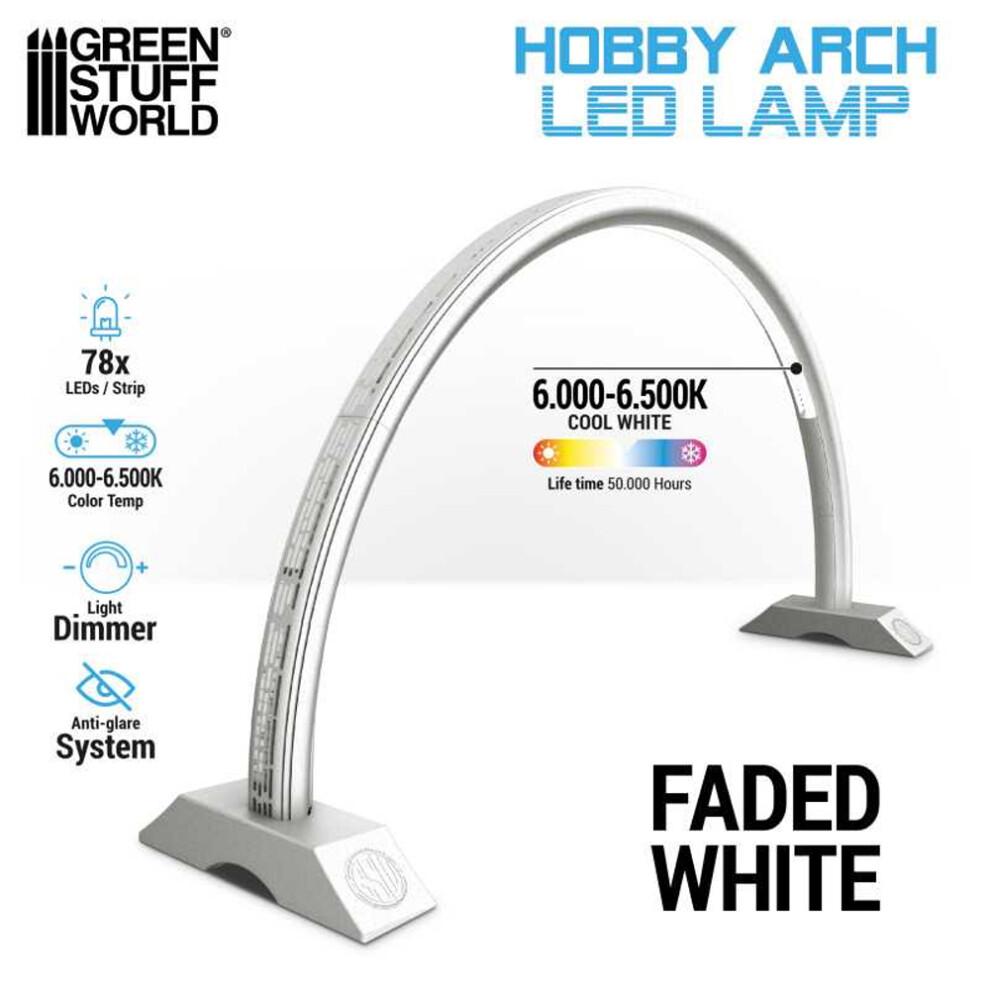Stuff World Hobby Arch Led Lamp - Faded Green/White