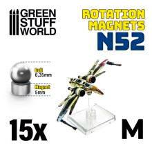 Green Stuff World Rotation Magnets - Size M - Model Display Enhancement 9276