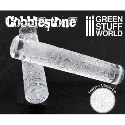 Green Stuff World Cobblestone Rolling Pin 1:22-1:48 Model Diorama 2