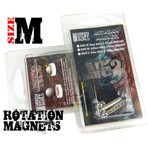 Green Stuff World Rotation Magnets - Size M - Model Display Enhancement 9276 2