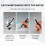 DSPIAE Panel Line Eraser - Replacement 3mm PU Tips (x5) WP-03 3