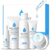 Skin Care Set for Women, 5 Piece Hydrating Skincare Kit with Cleanser Toner Serum Eye Cream