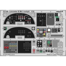 Eduard 32938 Etched Aircraft Detailling Set 1:32 Avro Lancaster B Mk.I cockpit