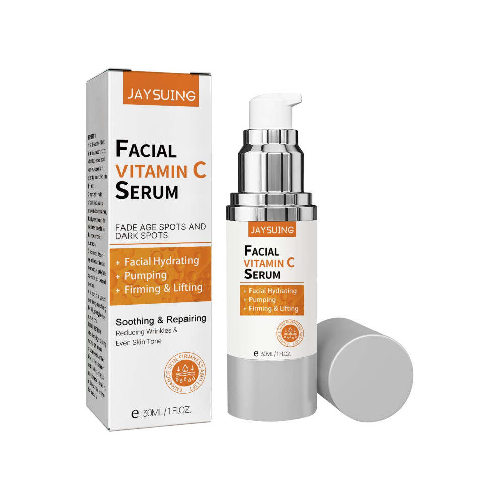Vitamin C Serum for Mature Skin Over 70, Fast Absorbing AntiAging Face Serum with Deep Hydration