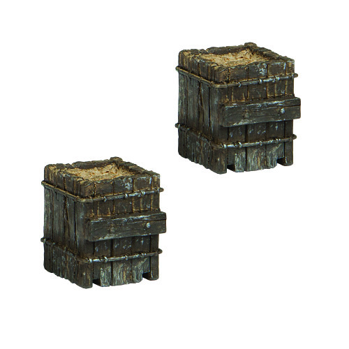 Scenecraft 44-0534 Narrow Gauge (OO9) Sleeper Built Buffer Stop (x2)