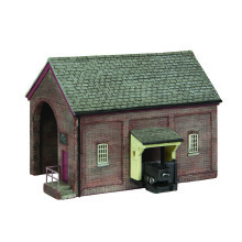 Scenecraft 42-0050R Coal Drop - Red and Cream