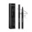 Waterproof Eyebrow Pencil with Fork Tip, SmudgeProof Microblading Pen, LongLasting Black Brows 1