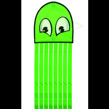 Gunther Octopus - ripstop-polyester kite with 8 long tails, handle and line G1150