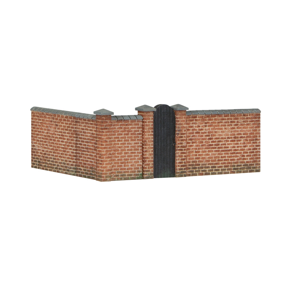 Hornby R7355 Front and Right Hand Victorian Terrace House Garden Wall OO Gauge - Image 5