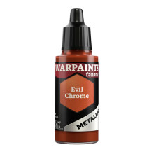 The Army Painter Warpaints Fanatic Metallic: Evil Chrome 18ml Acrylic WP3185P
