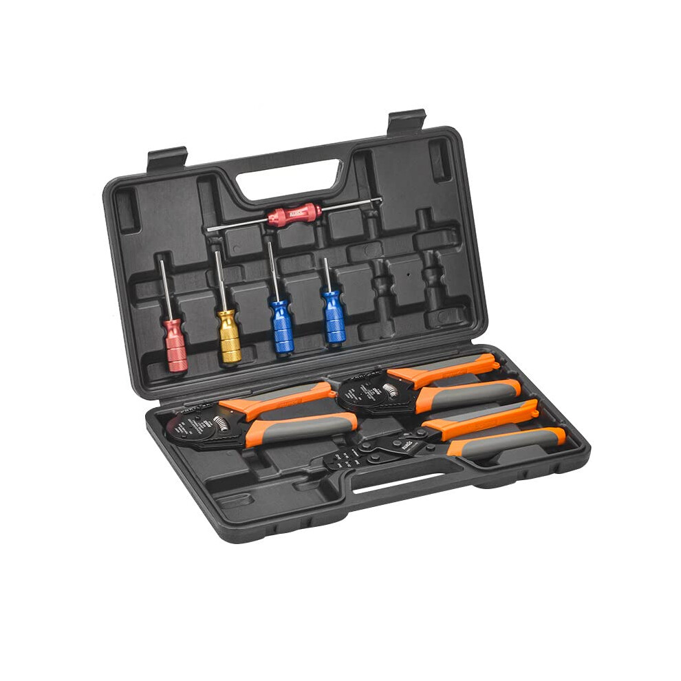 Automotive Crimping Tool Kit For Deutsch Dt Dtm Connectors With Precision Crimp And Removal Tools 9169991686097