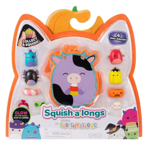 Squishmallows Squishmallows: Squish-a-longs - Halloween Clip-a-longs 4-Pack - Style 2