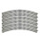 Hornby HORNBY Track 6x R607 2nd Radius Double Curve 1