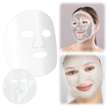 Disposable Facial Mask Sheets 300 Pack PE Plastic for DIY Skincare and Deep Hydration Lock