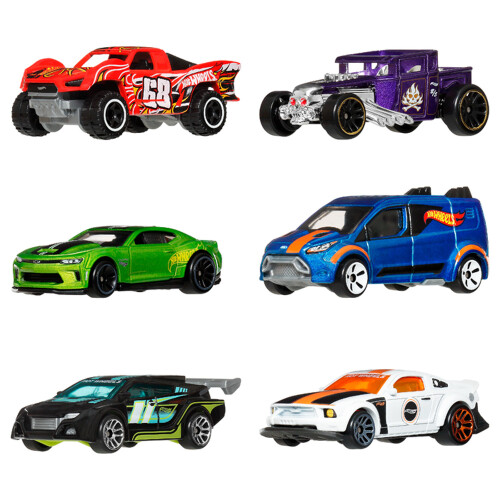 Hot Wheels Hot Wheels Silver Series 6-Car Legends Vehicle Multipack 2