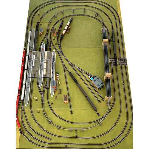 Hornby HORNBY Digital Train Set HL14 - 2020 Large Layout with Suspension Bridge 2