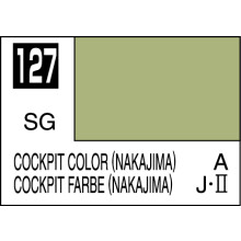 Mr. Hobby Mr. Colour - 127 - Cockpit Colour (Nakajima) 10ml Acrylic Model Paint