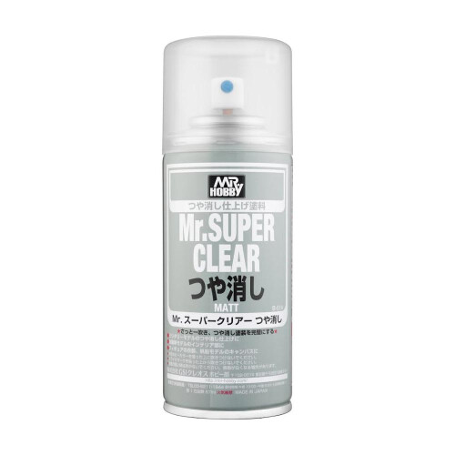 Mr. Hobby Mr Super Clear Matte Flat (170ml) Model Paint B-514