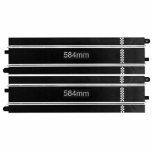 SCALEXTRIC Sport Track C8205 C8505 2x Extra-long Straights 584mm With Finish Lines