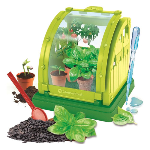 Clementoni Clementoni Science & Play Lab: Mini Greenhouse STEM Set Age 7+ 1