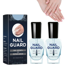 Nail Growth Serum and Strengthener 2PCS – Repairs Thin Brittle Nails, Hydrates Cuticles, Reduces Breakage