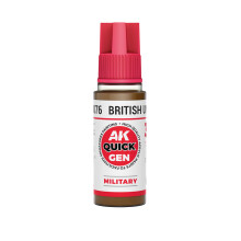 AK Interactive Quick Gen 17076 British Uniform 18ml Acrylic Paint