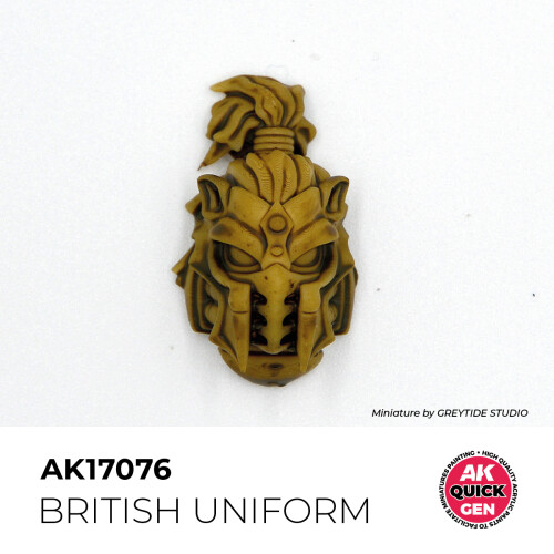 AK Interactive Quick Gen 17076 British Uniform 18ml Acrylic Paint 1
