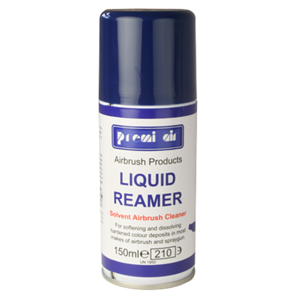 Premi Air Liquid Reamer Solvent Airbrush Cleaner 150Ml 5061031131694
