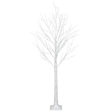 Small 120cm Prelit LED Christmas Tree with 483 Lights PVC Artificial with Durable Iron Stand for Indoor Outdoor Decor