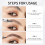 Waterproof Microblading Eyebrow Pen with 4 Tip Applicator, LongLasting Natural 3D Brow Effect, Black 4