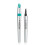 Waterproof Microblading Eyebrow Pen with 4 Tip Applicator, LongLasting Natural 3D Brow Effect, Black 2