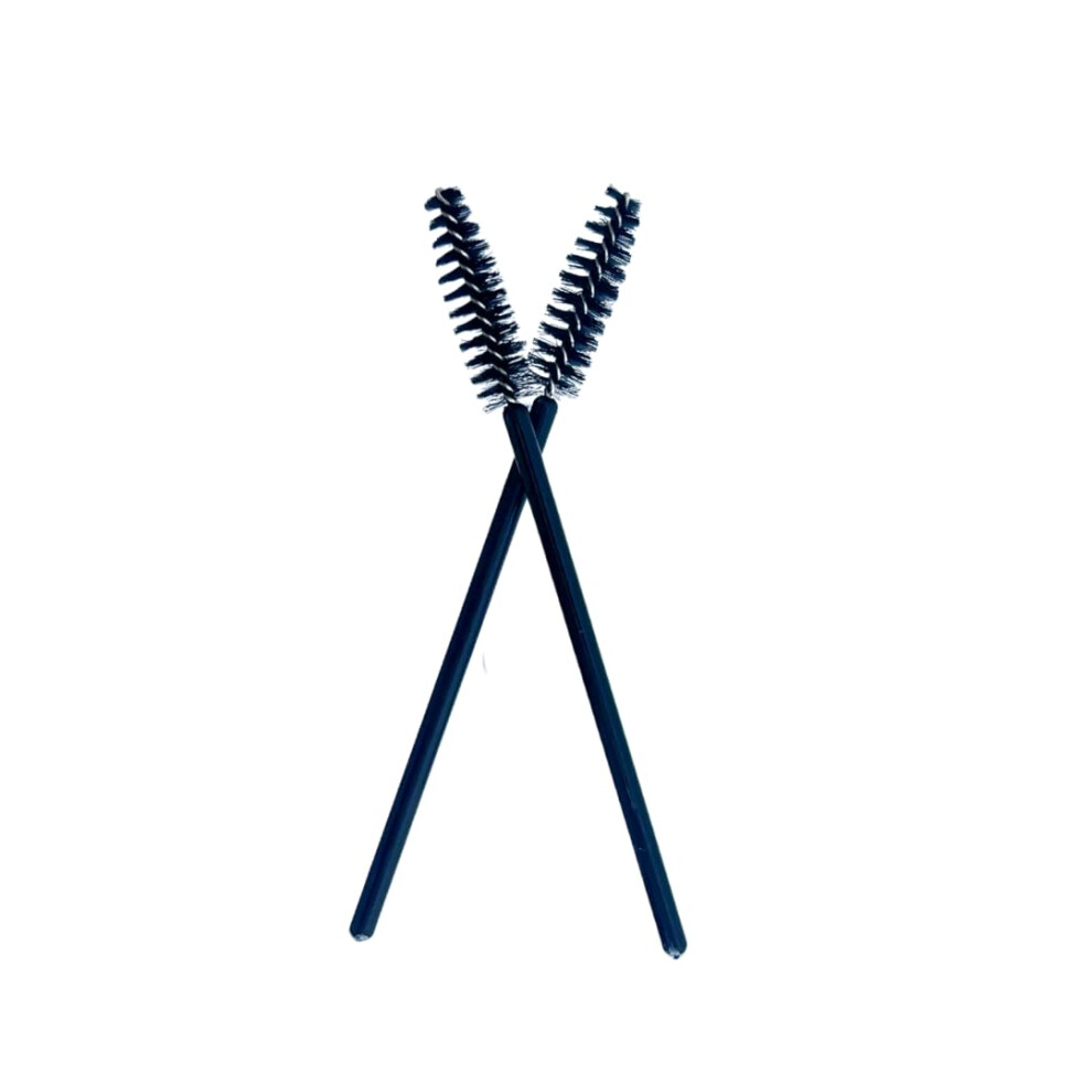 50 Pack Disposable Mascara Wands with Soft Brush Head for Lash Extensions and Makeup