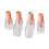 Empty Lipstick Tubes Pink Gradient Crystal Acrylic Refillable Lip Balm Containers for DIY 1