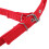 Modelo brida de nylon para caballo S roja para ponis 12