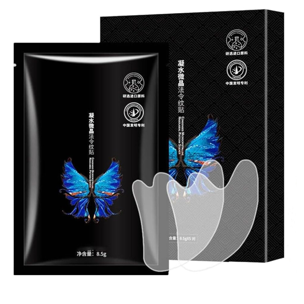 Wrinkle Patches with Hyaluronic Acid for Forehead and Nasolabial Fold Treatment, Deep Hydration Boost