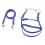 Brida para caballo S Azul 1.3m Cabestro ajustable 8