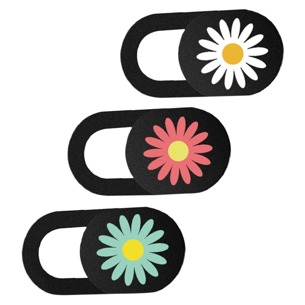 3Pcs Webcam Cover Slider For Laptop Privacy Protection, Slim Adhesive Fit, Assorted Colors 3X1.5cm 9455672031165