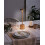 Beliani Wireless LED Table Lamp LIZANDRO with Dimmer Metal Gold 2