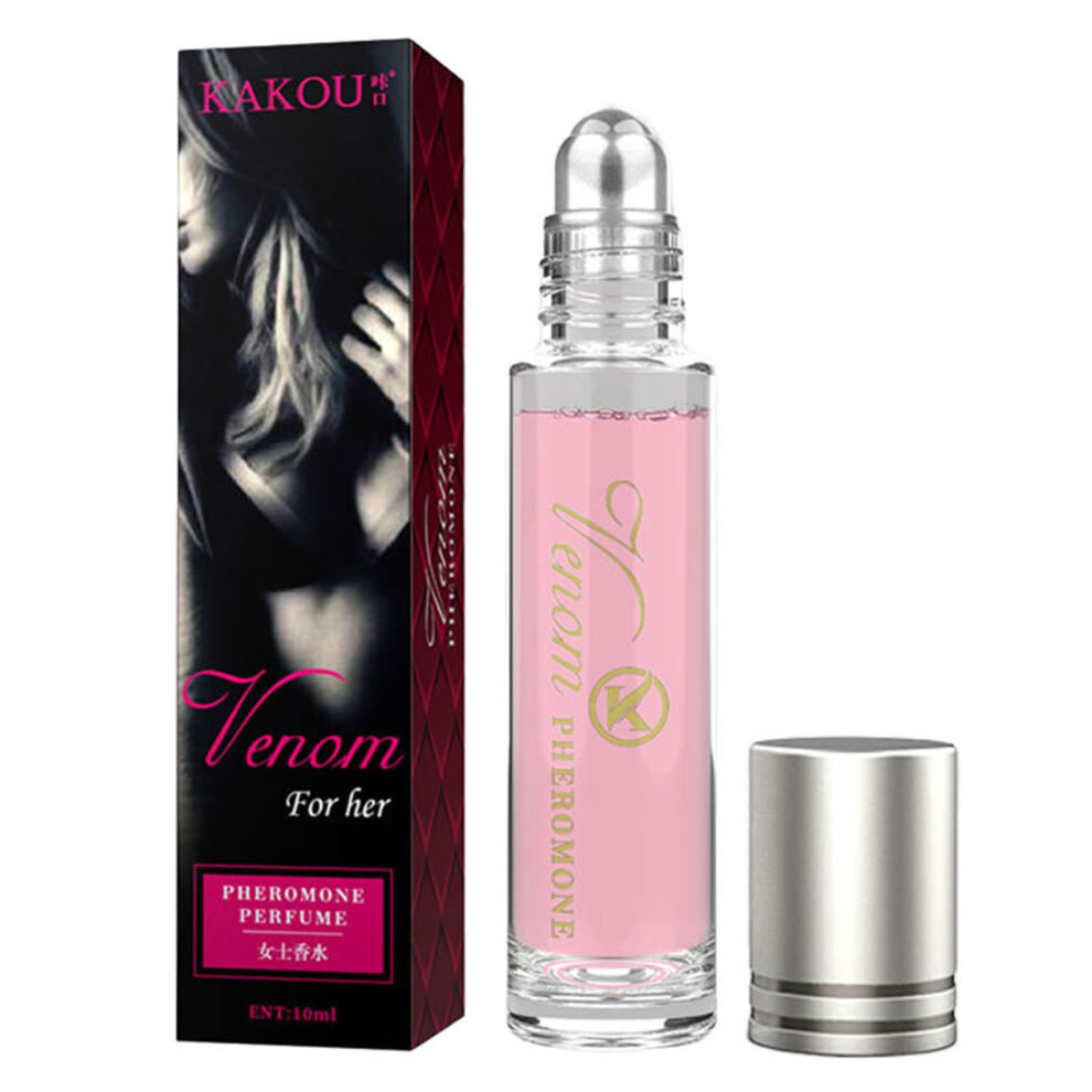 Pheromone Perfume Oil Roll On for Women and Men, 10ml Travel Size, Boosts Social Confidence