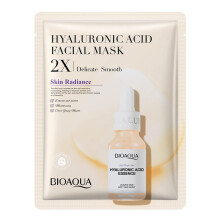 Hydrating Face Mask Sheets for Dry Skin with Deep Hydration and Soothing Relief, 30ml Pack of 20