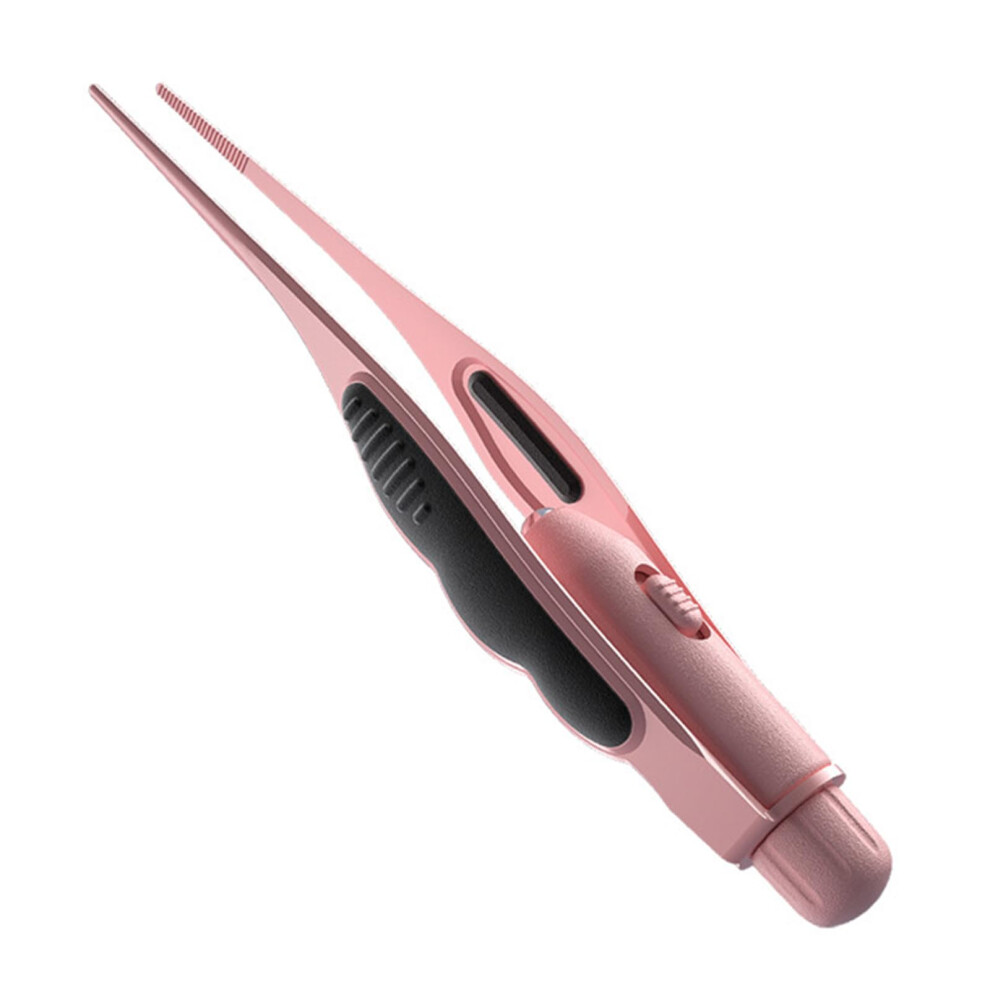 LED Ear Wax Remover with Light, Stainless Steel Ear Cleaning Tweezers for Kids and Adults