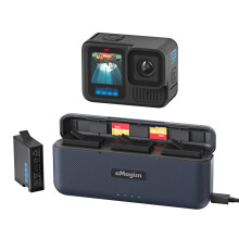 Triple Battery Charger Fast Charging Hub with USBC and Smart Protection for GoPro Hero13