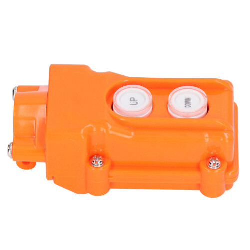 Ideal Pendant Control Station Crane Push Button Switch Rain Proof Up Down Hoist Control Momentary Operation ABS Plastic Shell Impact Resistance 2