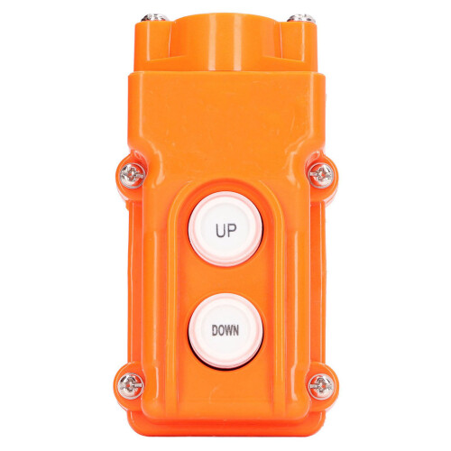 Ideal Pendant Control Station Crane Push Button Switch Rain Proof Up Down Hoist Control Momentary Operation ABS Plastic Shell Impact Resistance 1
